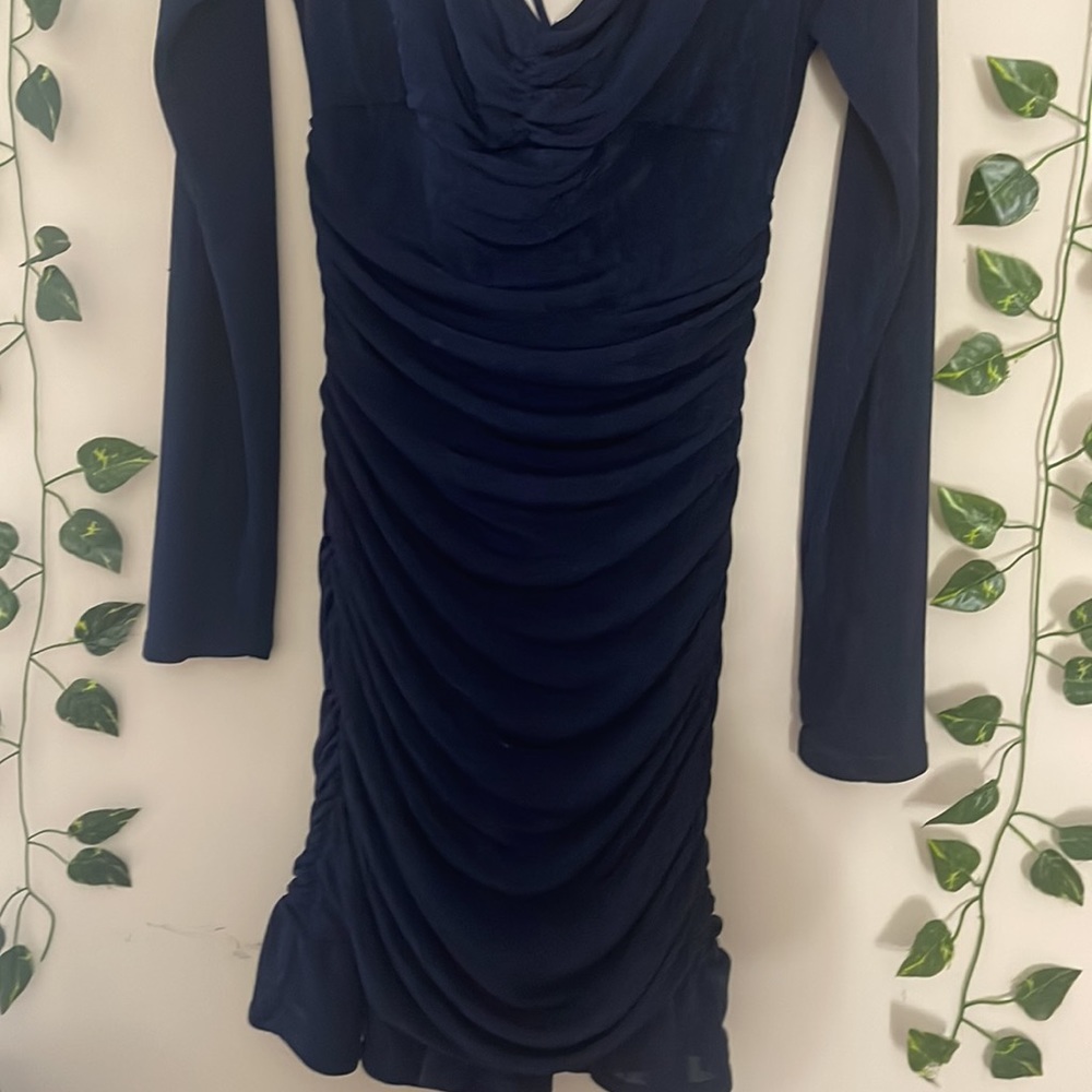 -long sleeve dress- - Picture 2 of 6